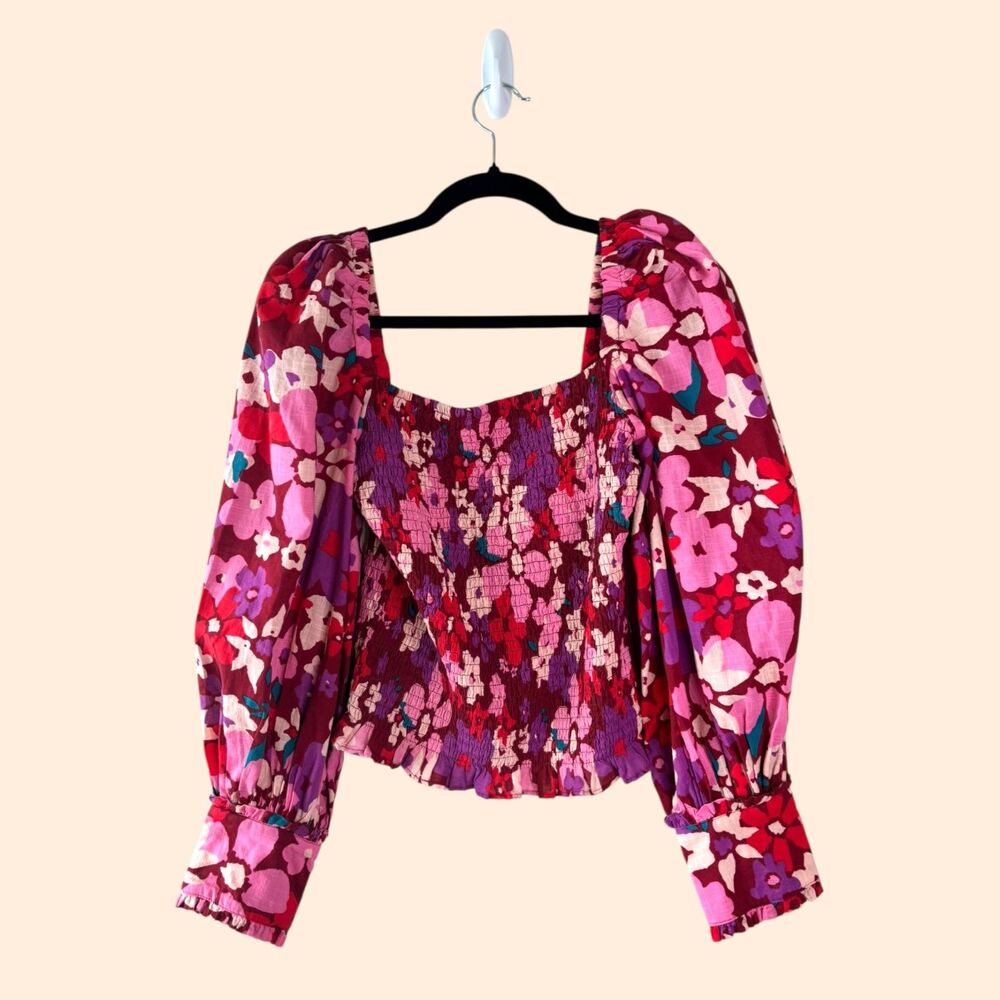 Free People Ariana Printed Top